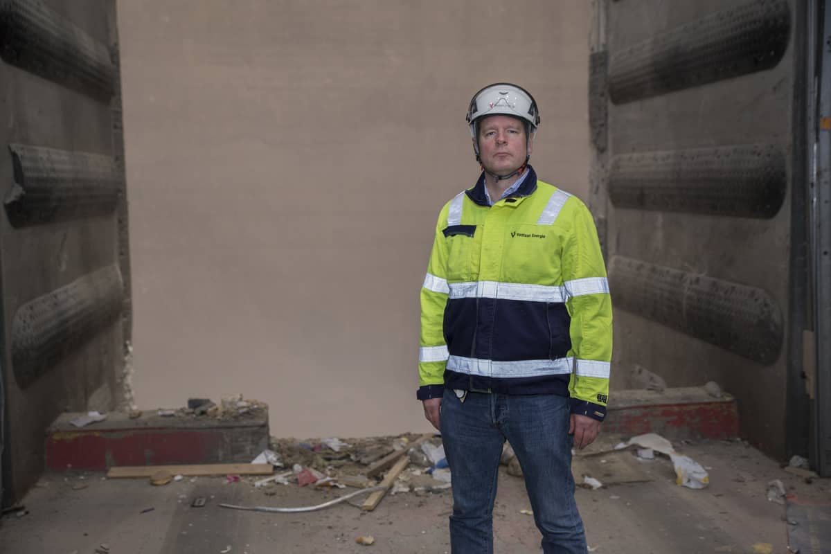 Lassi Kortelainen, lämpöpalvelupäällikkö, Vantaan jätevoimala