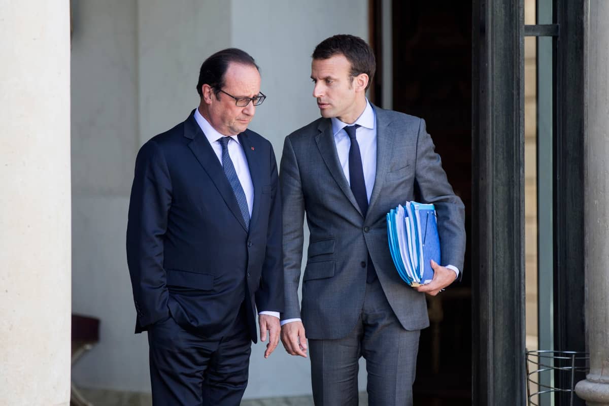 Hollande ja Macron