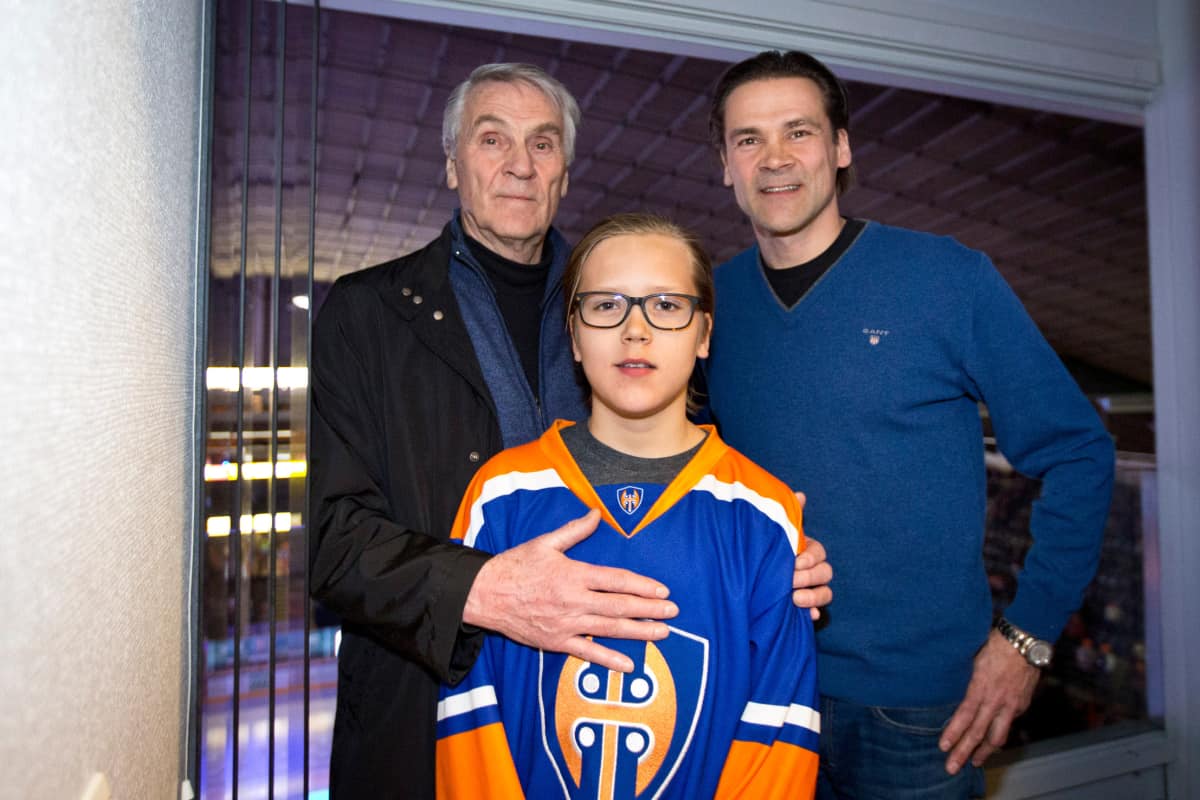 Kalevi Nicklas ja Teppo Numminen