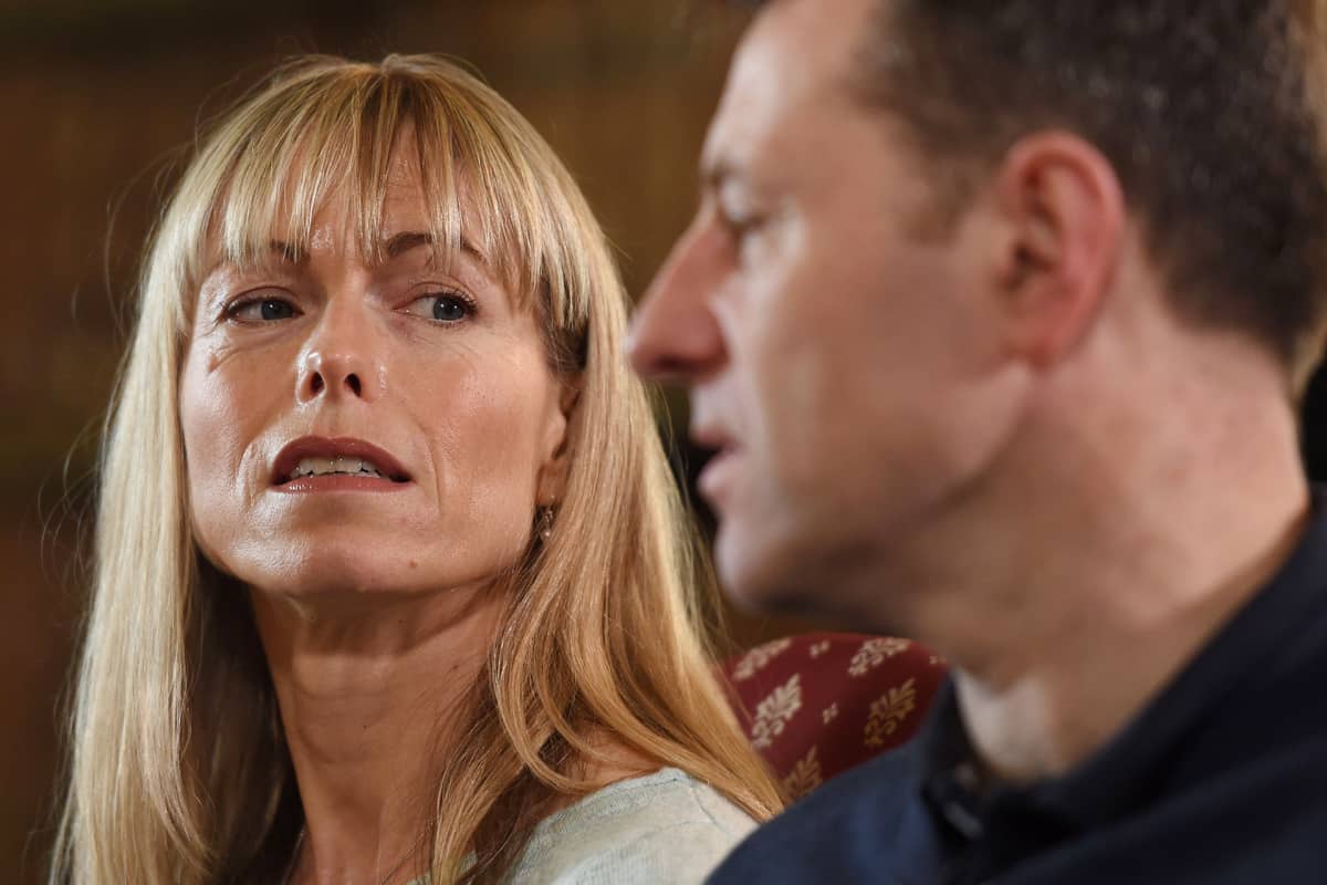Kate ja Gerry McCann kuvattuna 28. huhtikuuta 2017.
