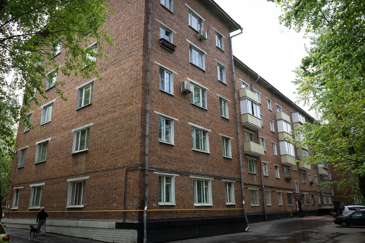 Vuonna 1958 rakennettu talo näyttää hyvänkuntoiselta.