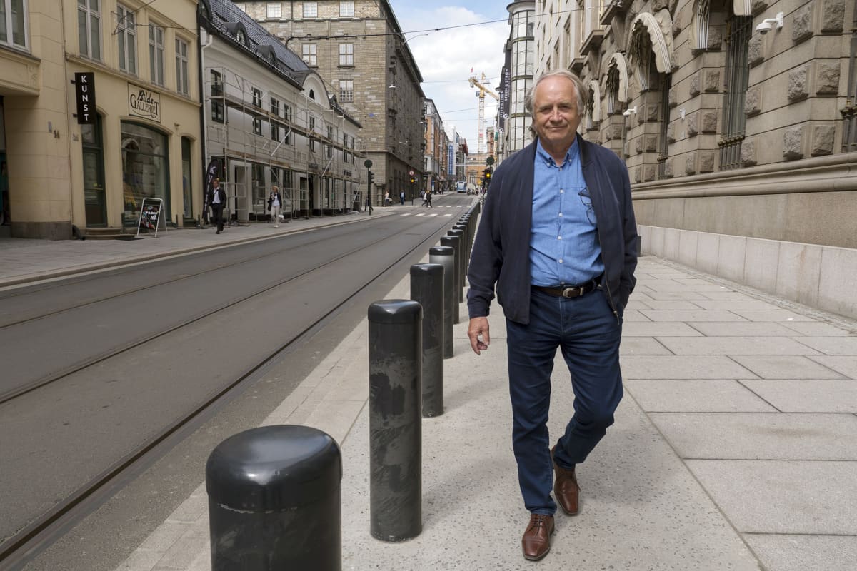 Kävelykatu Oslossa.