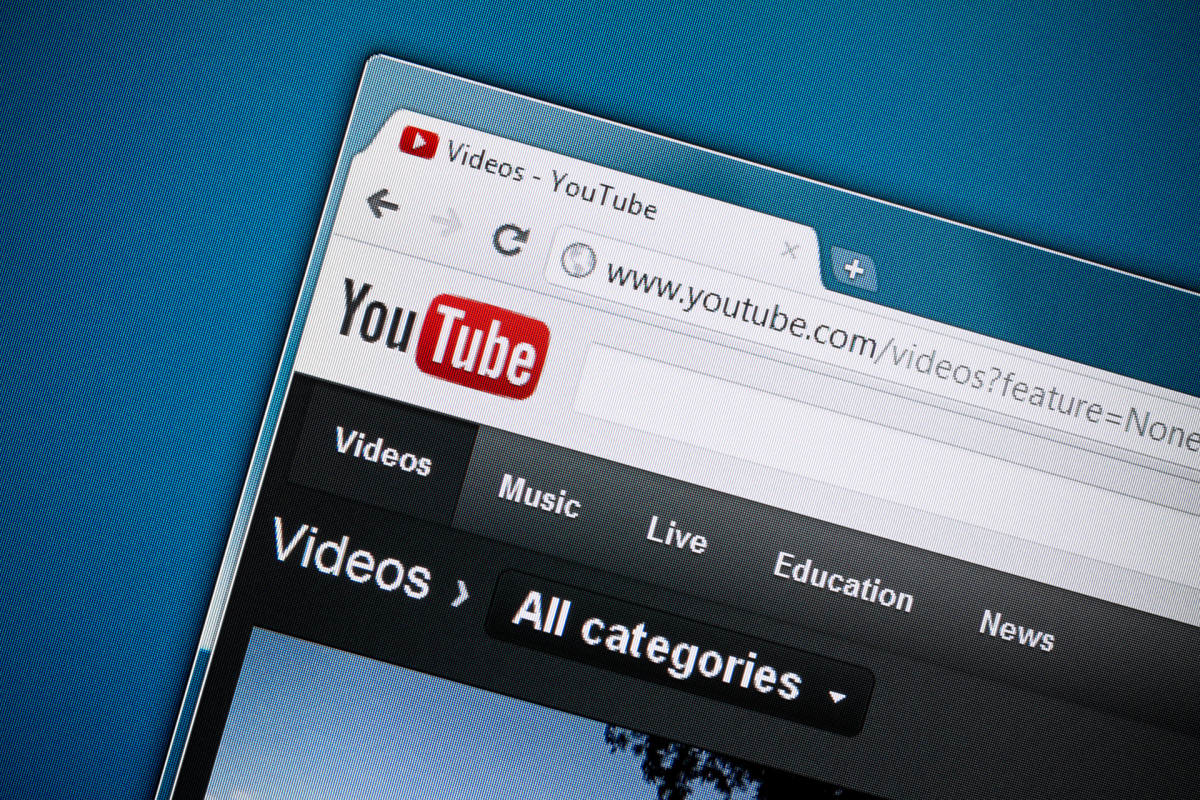 youtube -verkkosivu