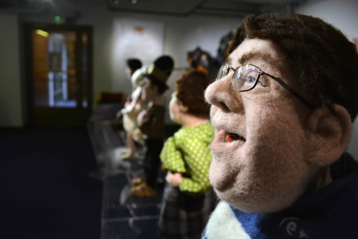 Huovutettu Timo Soini.