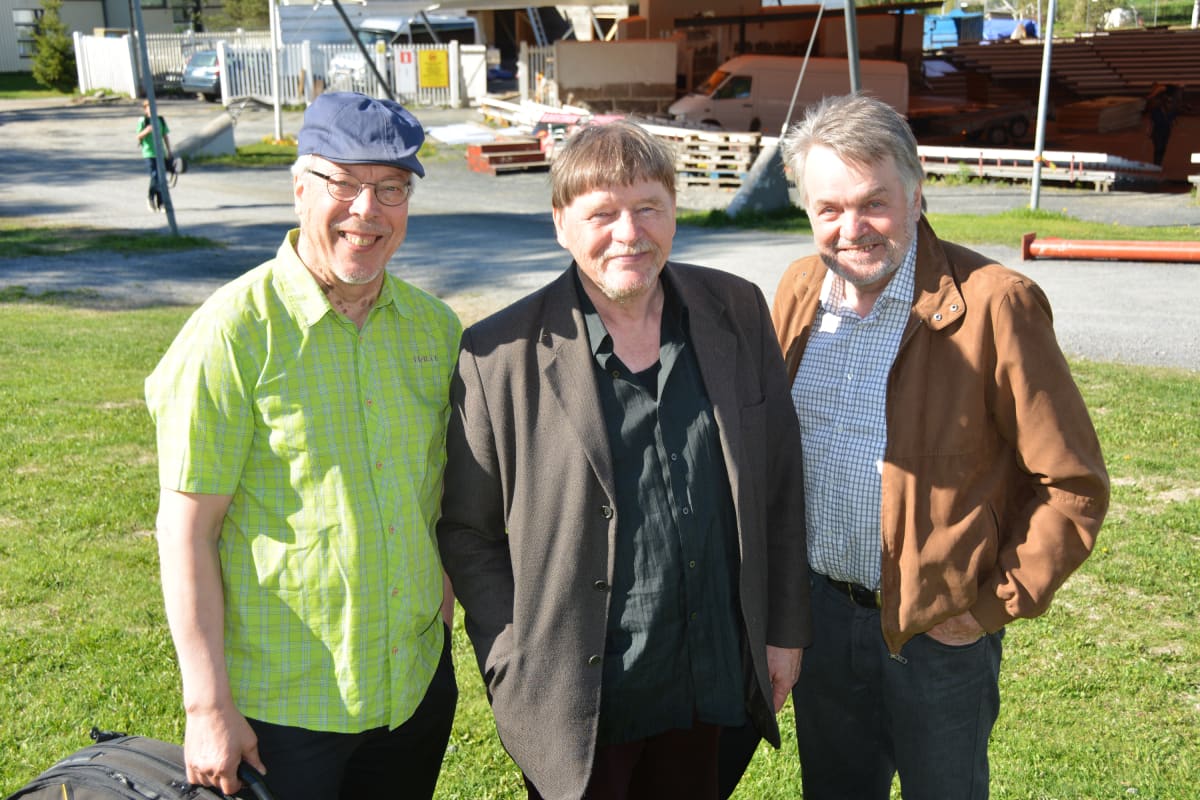 Mauno Järvelä, Timo Valo ja Kimmo Anttila.