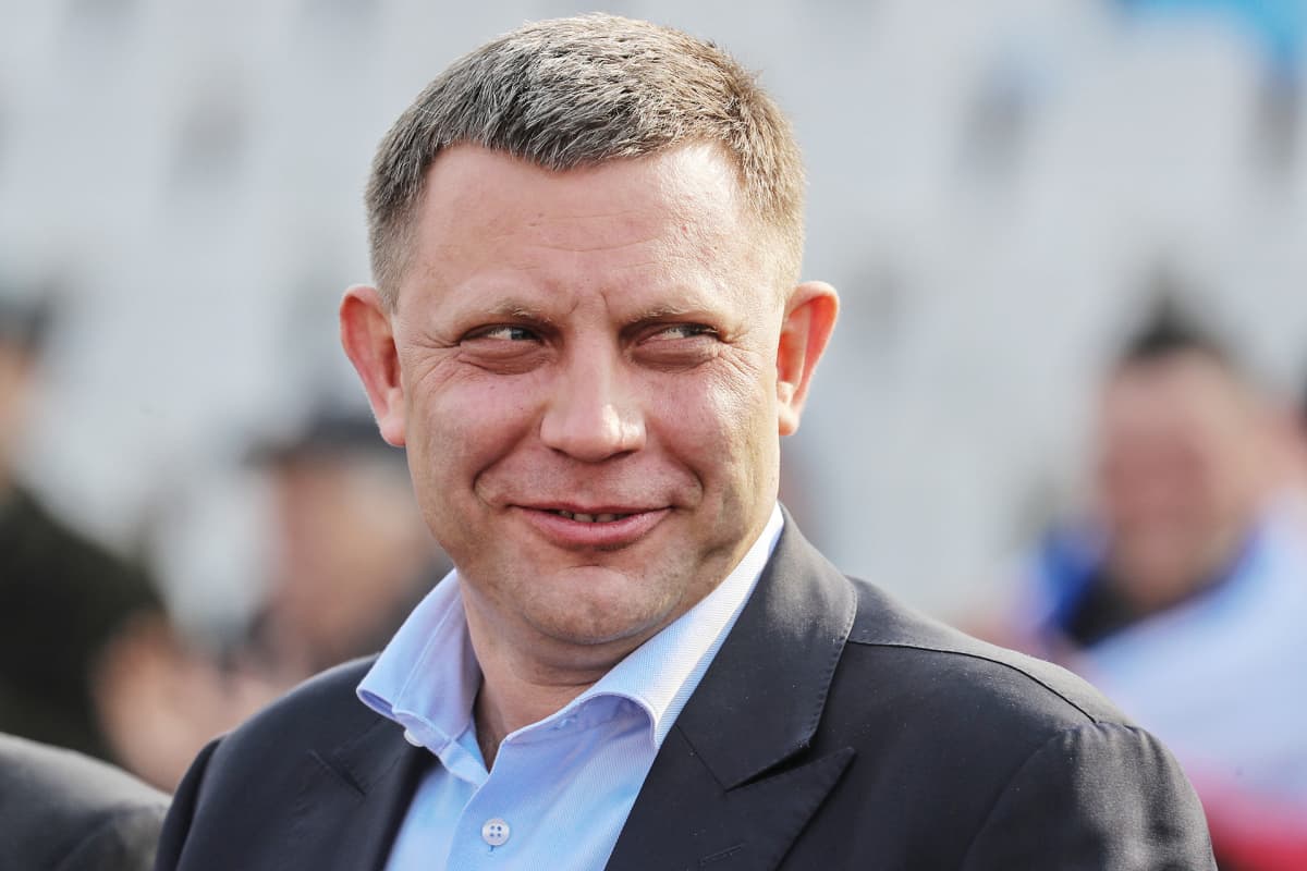 Donetskin kansantasavaltaa johtava Aleksandr Zahartšenko.