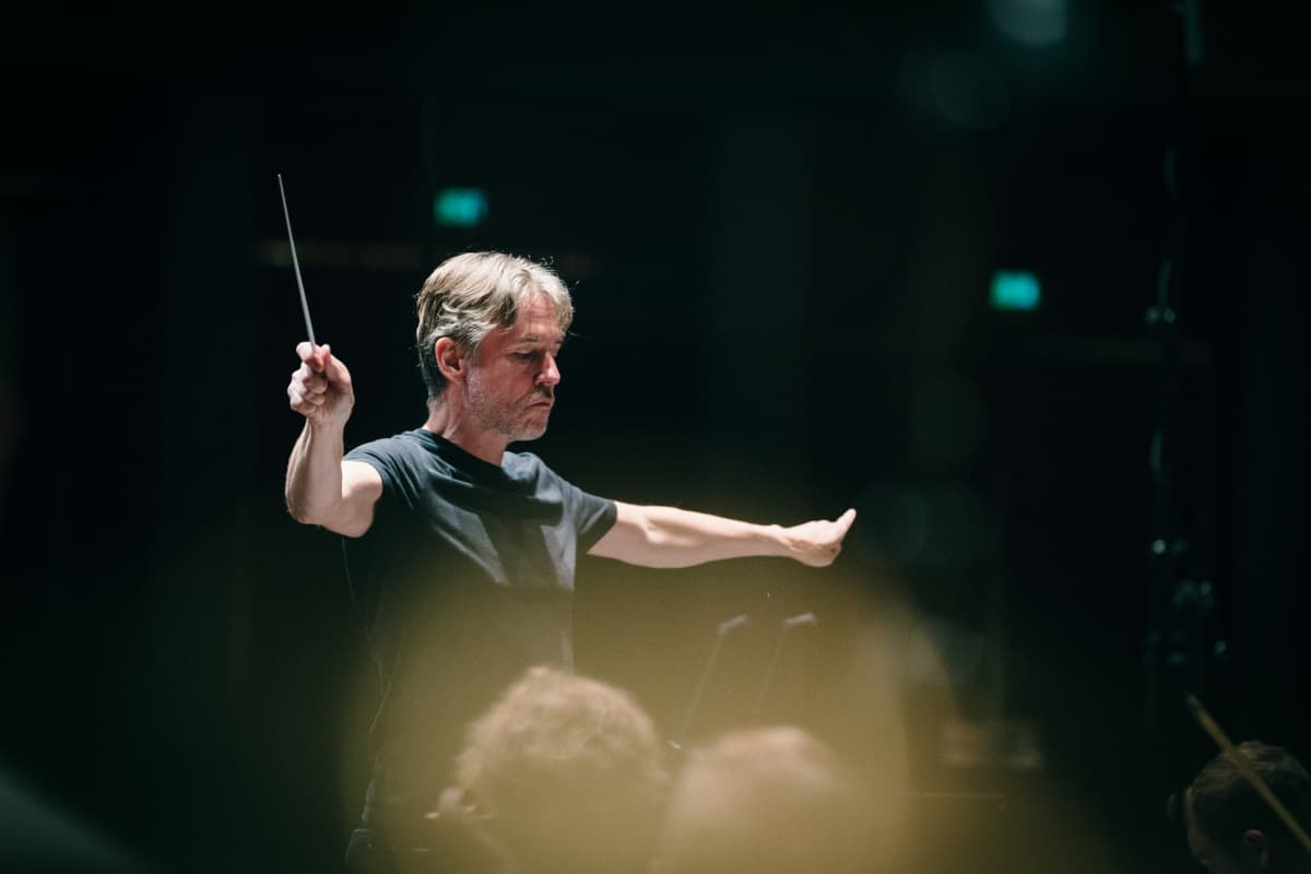 Säveltäjä-kapellimestari Esa-Pekka Salonen