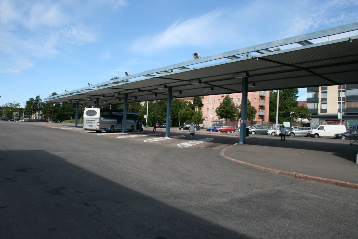 Kouvolan Matkakeskus.