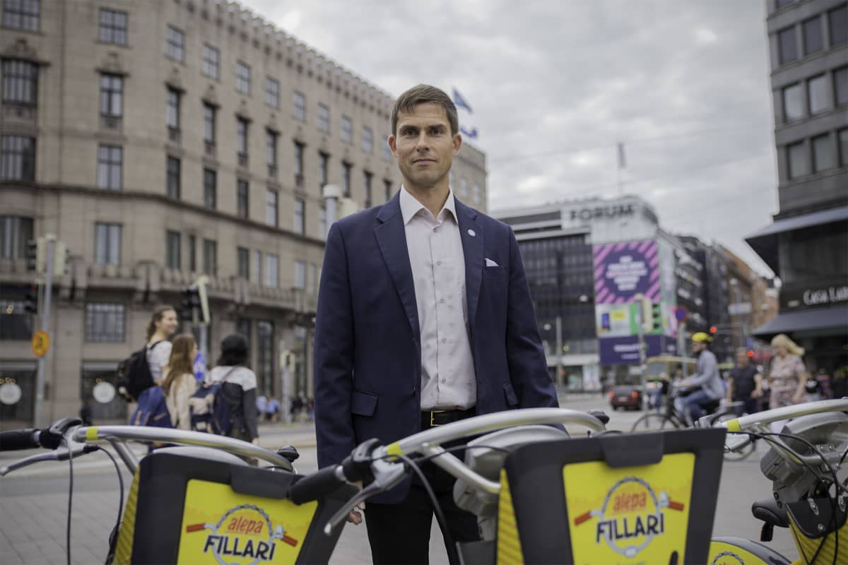 Ville Lehmuskoski, toimitusjohtaja, HKL.