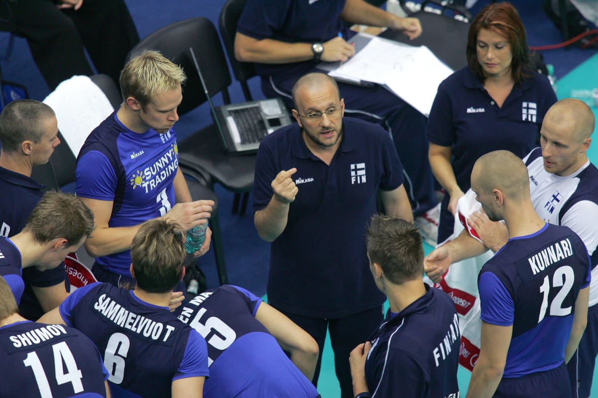 Mauro Berruto Suomen päävalmentajana