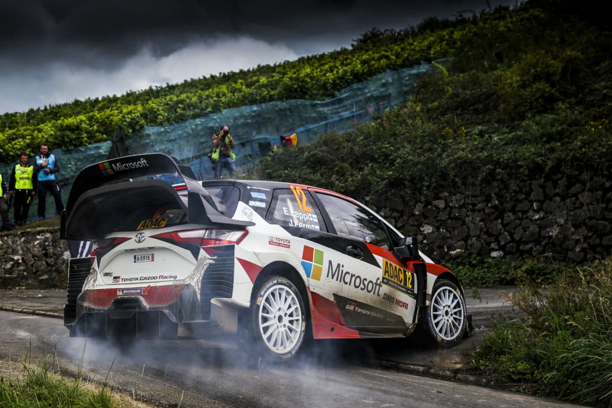 Esapekka Lappi Saksan MM-rallissa 18.8.2017.