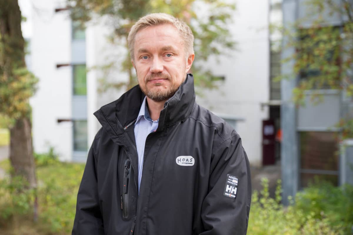 Hoasin kiinteistöjohtaja Kim Lindholm.