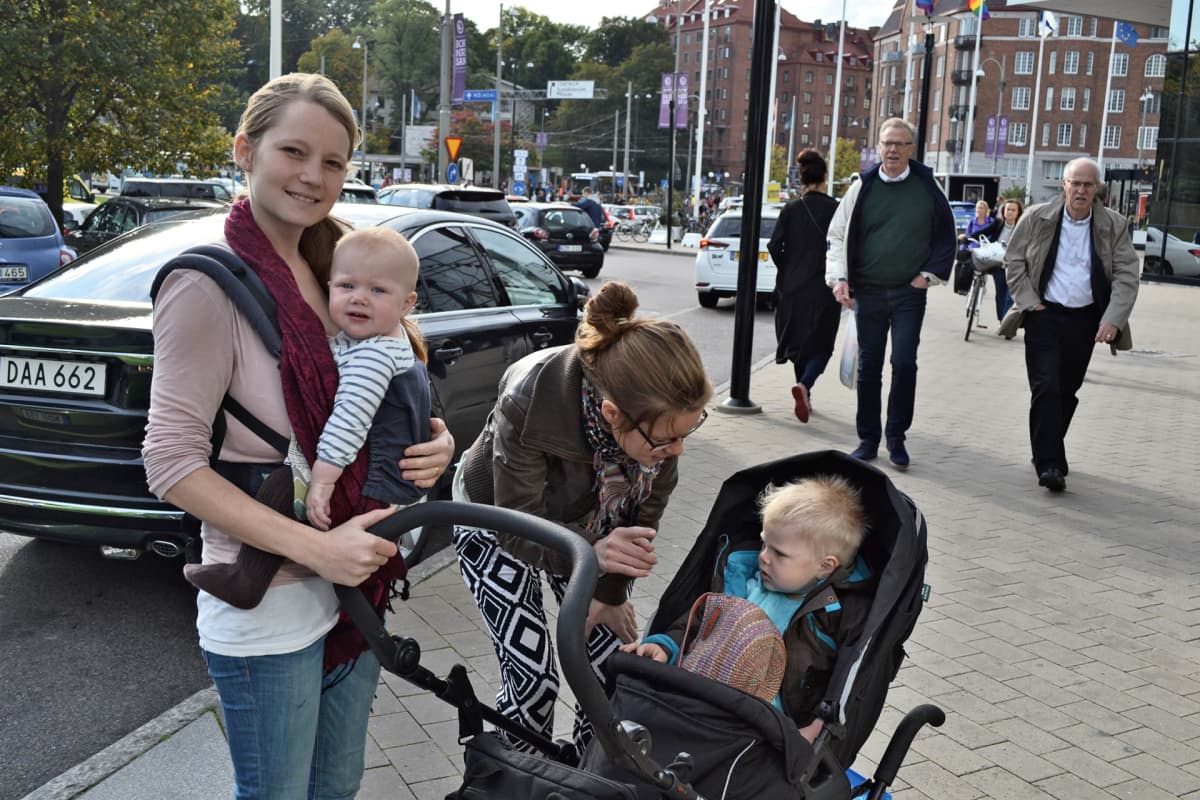 Anna Wesley ja Sara Imberg.