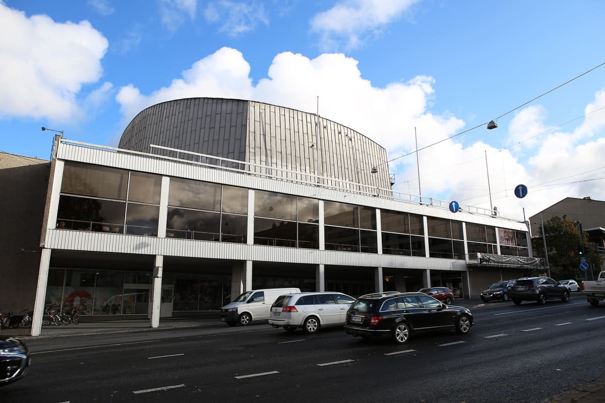 Turun konserttitalon julkisivu.