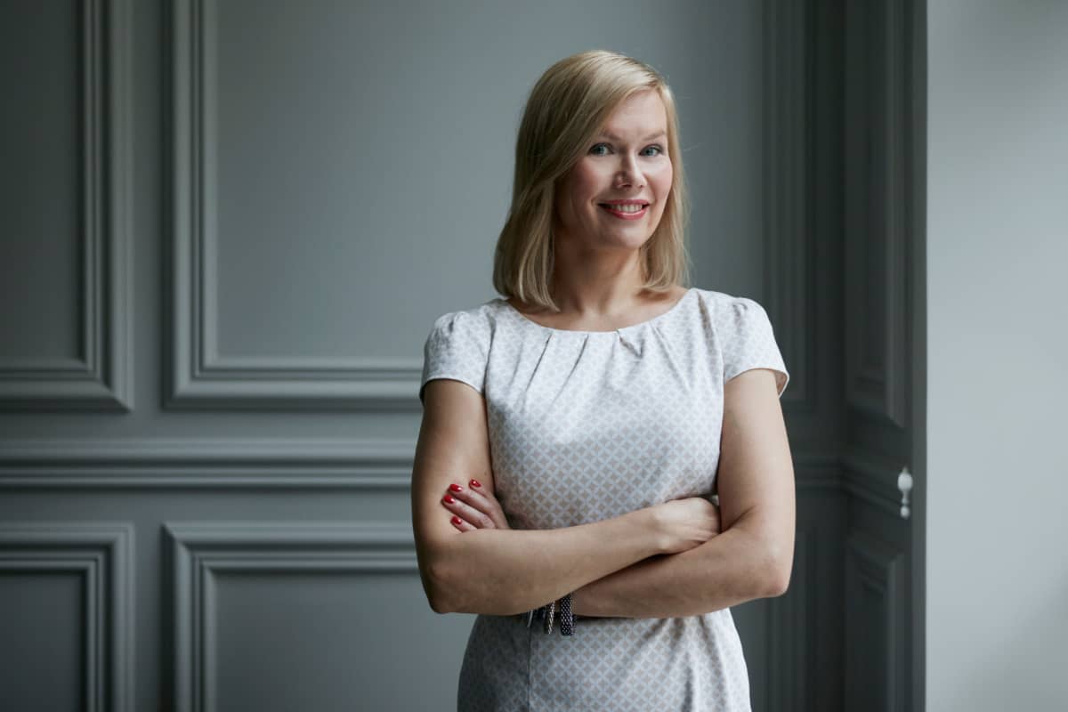 Kirjailija Minna Rytisalo.