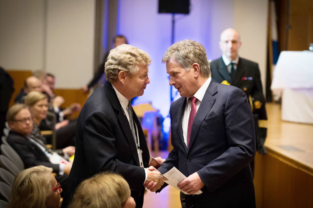 Jacob Wallenberg ja Sauli Niinistö