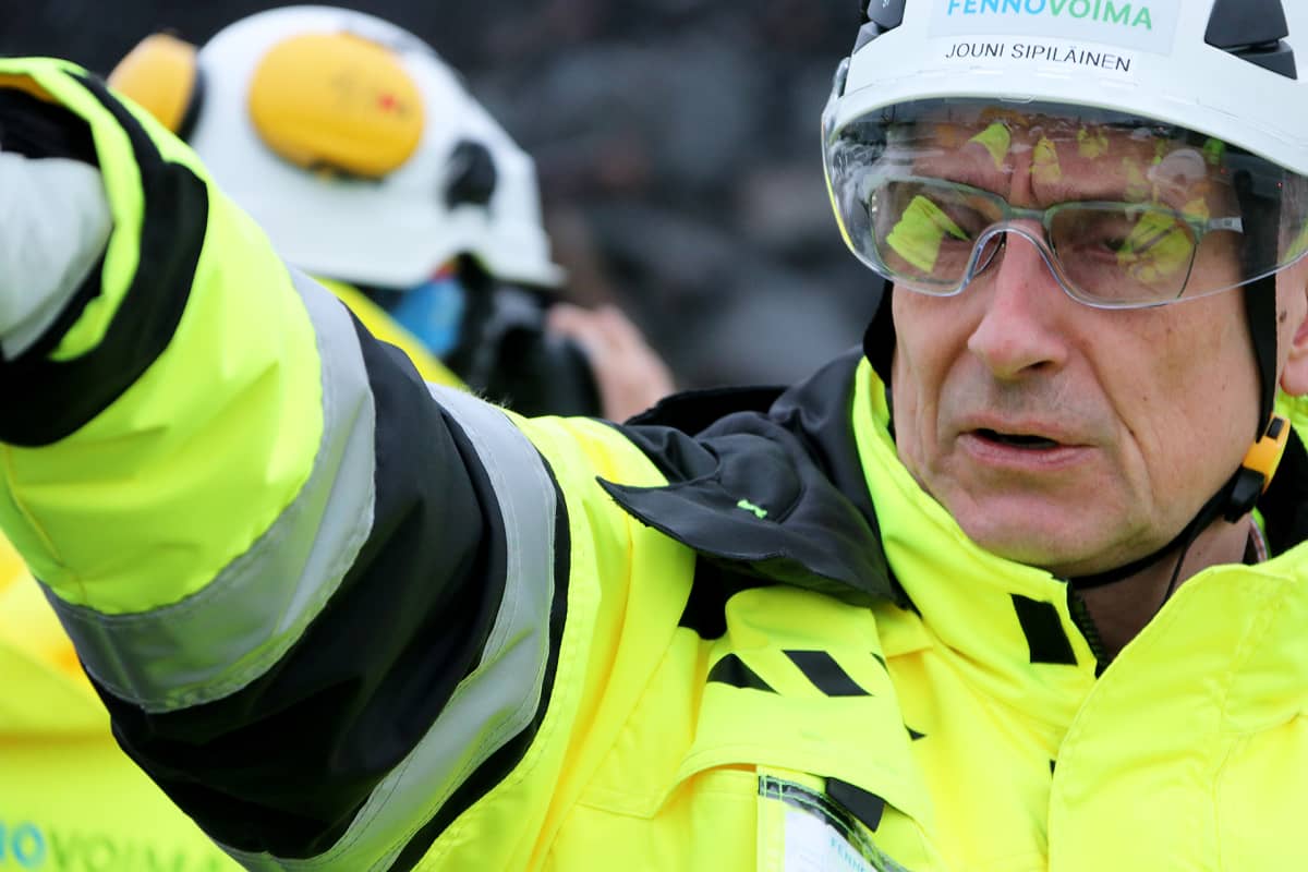 Fennovoiman rakentamisjohtaja Jouni Sipiläinen.