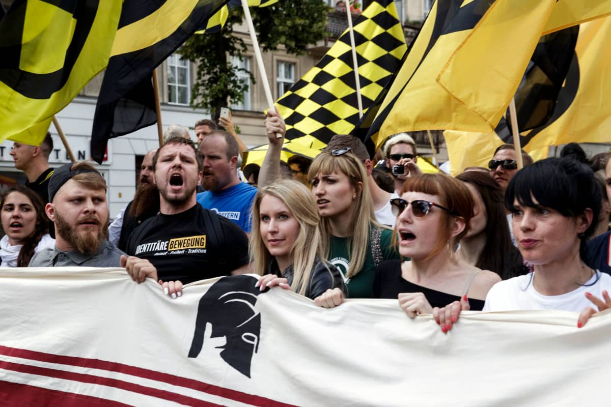 Identitaarit yrittävät rakentaa verkostoa eri puolille Eurooppaa.