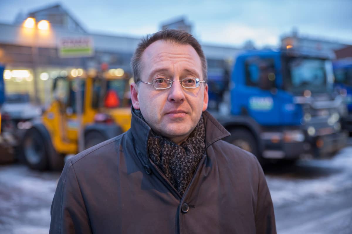 Helsingin kaupungin Stara-liikelaitoksen yksikönjohtaja Sami Aherva