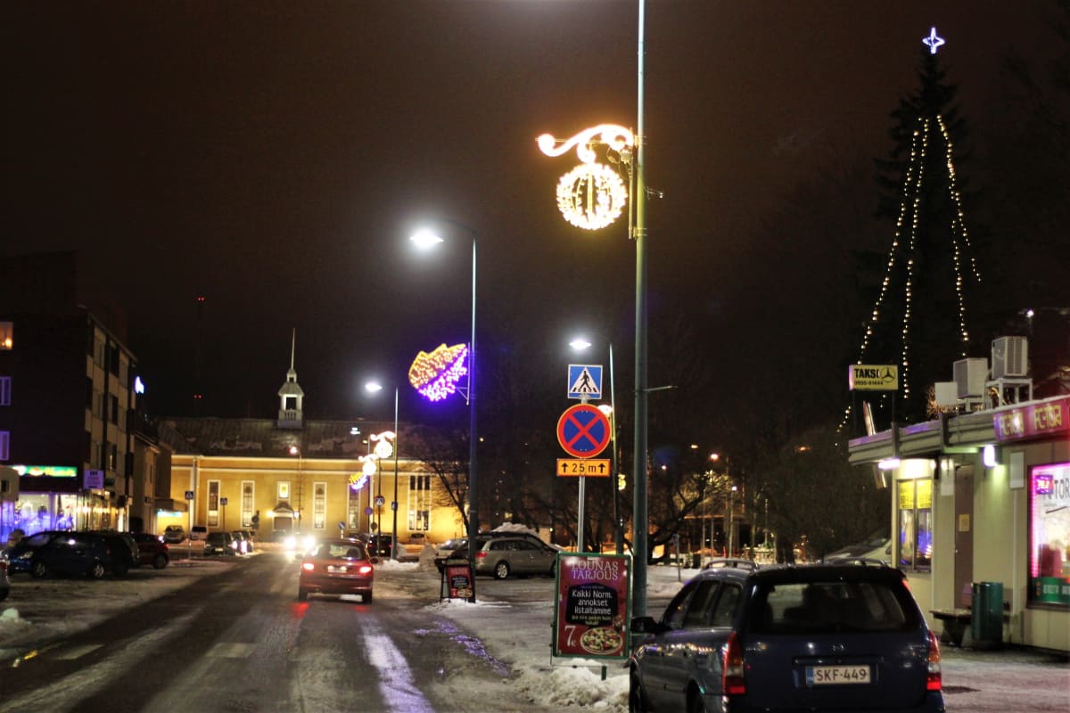 Jouluvaloja Loimaalla