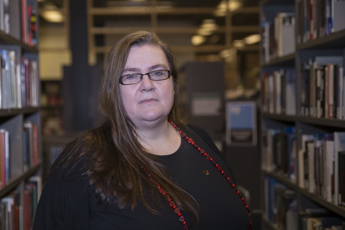 Riikka Aalto, kulttuuritoimen pääluottamusmies, JHL Helsinki.
