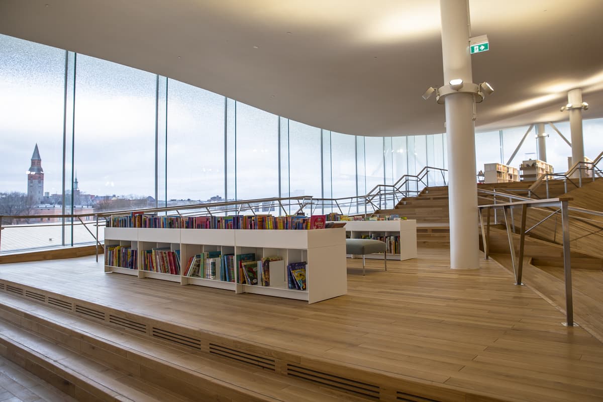 Helsingfors nya centrumbibliotek Ode.