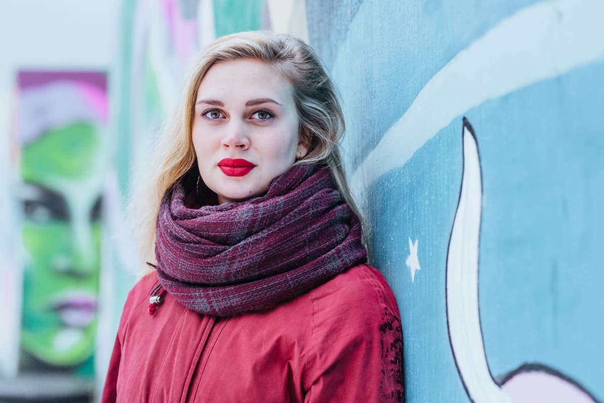 Vihreiden nuorten puheenjohtaja Amanda Pasanen