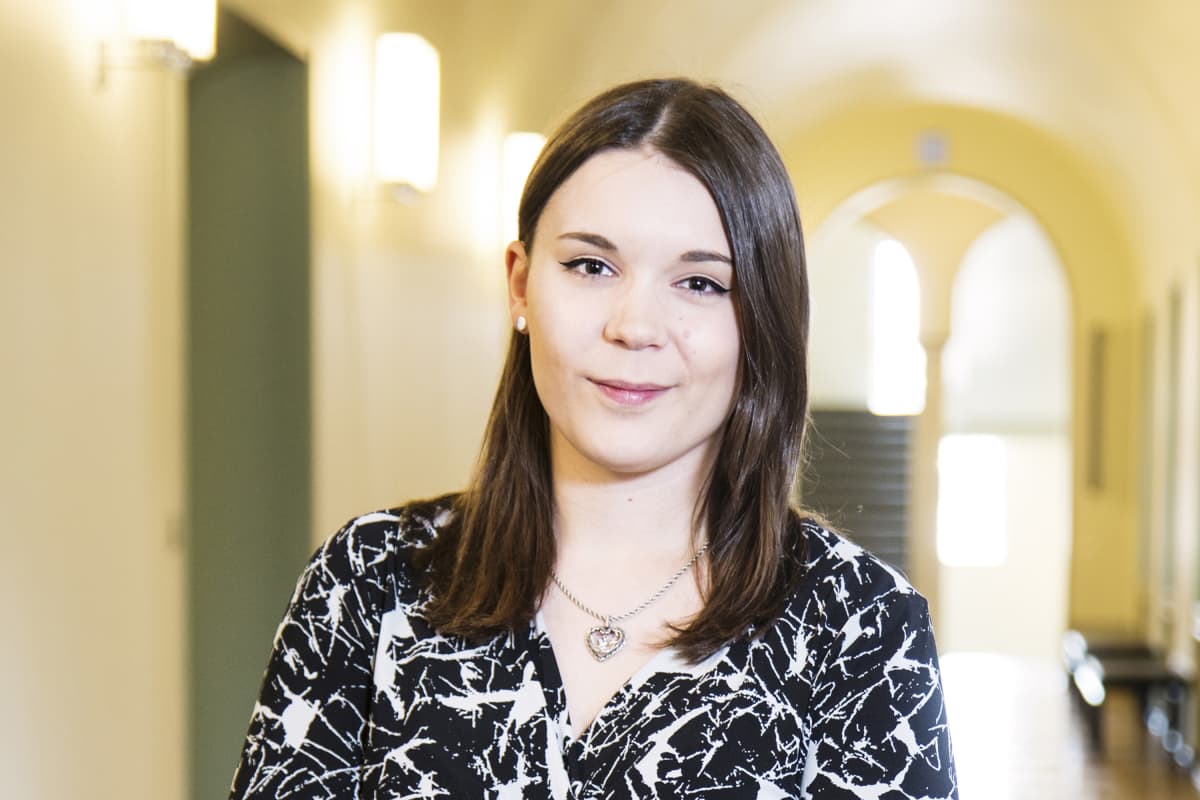 Sinisten Nuorten puheenjohtaja Tiina Ahva