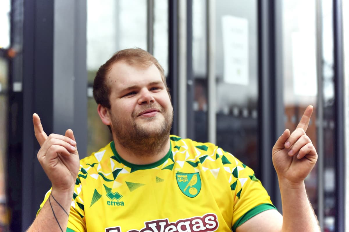 Matt Ambrose är en stor Norwich City fan.