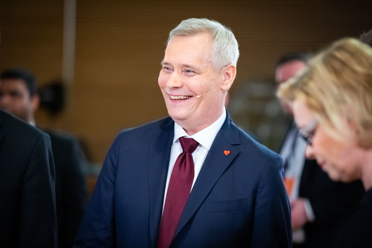 Eduskuntavaalit 2019. Pikkuparlamentin tulosilta. Antti Rinne.