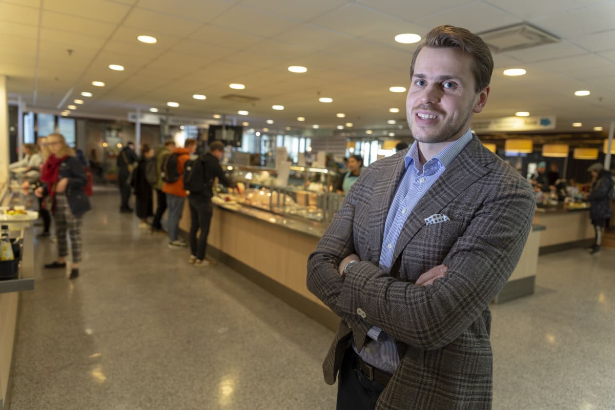 Antti Kerppola UniCafeessa