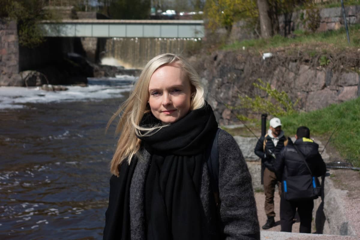 Maria Ohisalo Vanhankaupunginkoskella