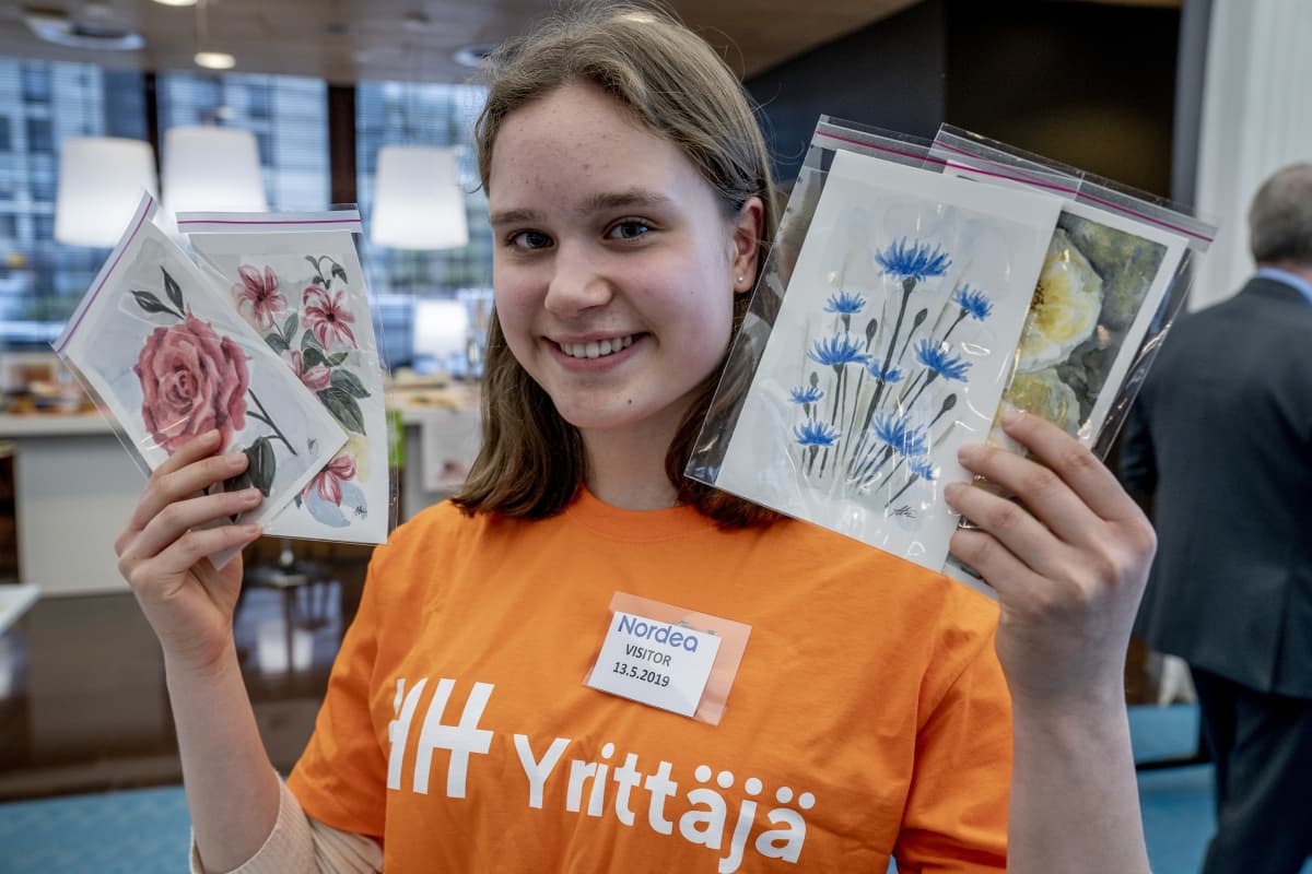 Alisa Paastela on 4H-yrittäjä