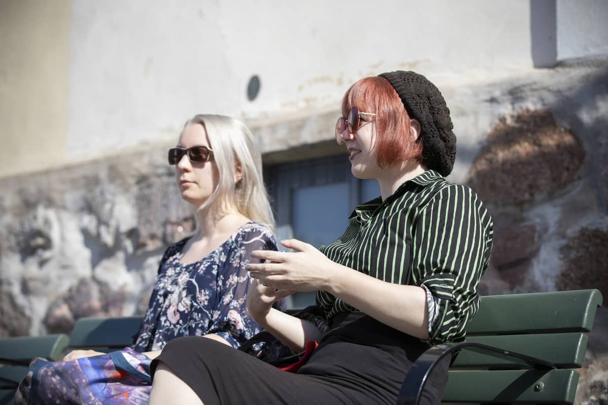 Lotta Heinonen ja Erika Havumäki