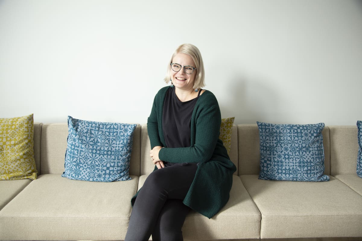 Arviointiasiantuntija Anna Siippainen Koulutuksen arviointikeskuksesta.