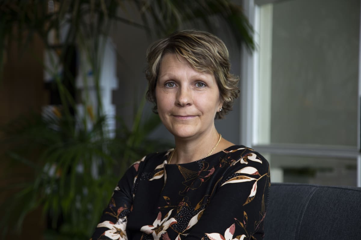 Arviointineuvos Laura Repo Koulutuksen arviointikeskuksesta.