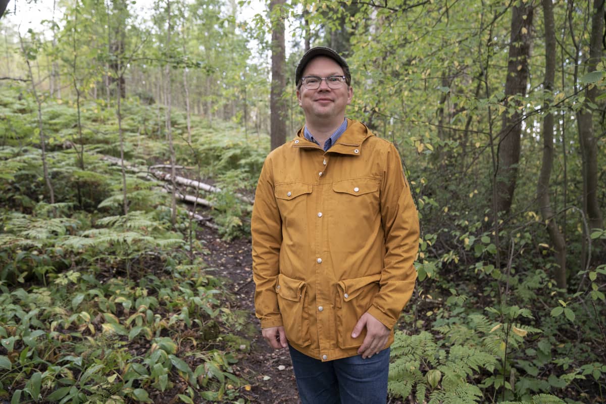 Harri Hölttä / Suomen Luonnonsuojeluliiton hallituksen puheenjohtaj / Itäkeskus 14.09.2019a