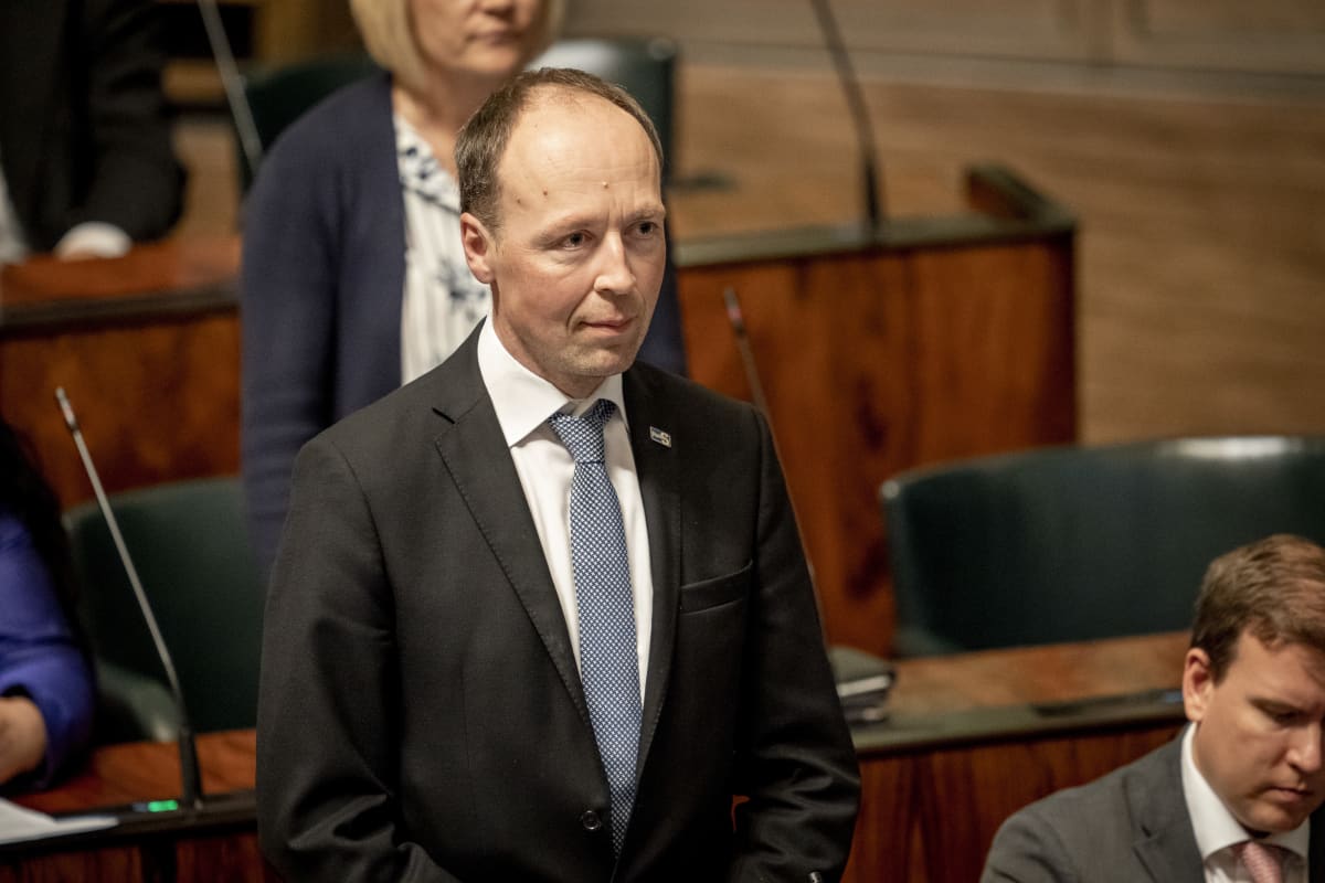 Jussi Halla-aho eduskunnassa 12.9.2019