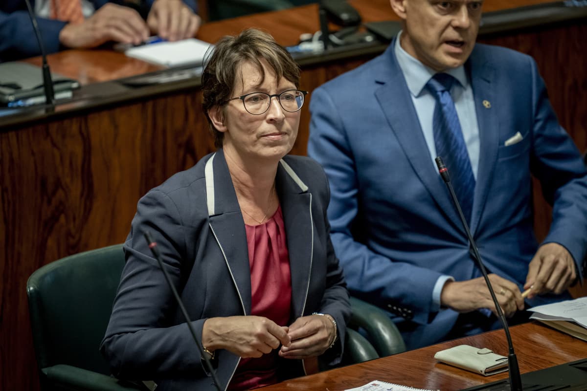 Sari Essayah eduskunnassa 12.9.2019
