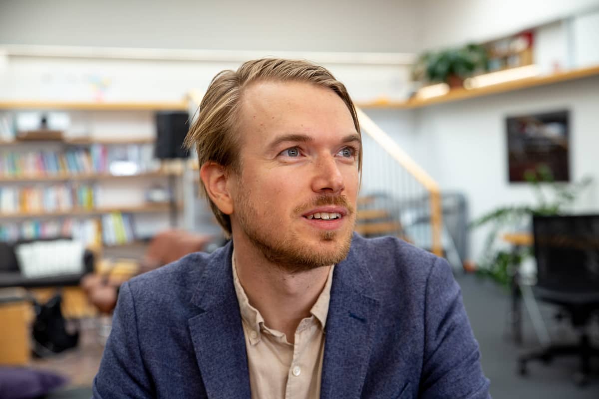 Demos Helsingin Johannes Koponen.
