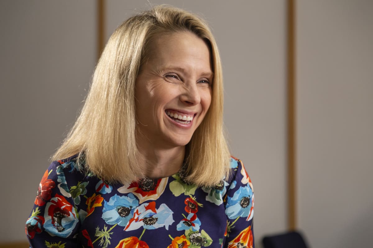 Marissa Mayer Finlandiatalolla 11.10.2019