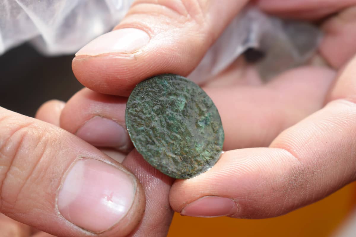 Arkeologi näyttää 1500-luvun rahaa