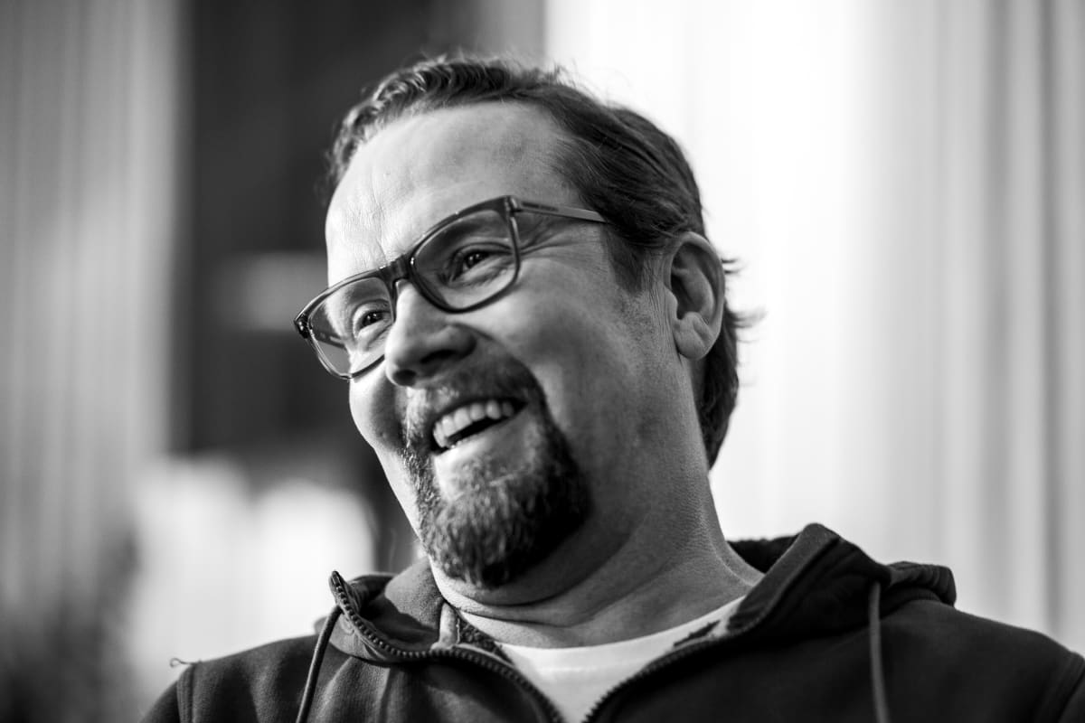 Petteri Summanen kuvattuna Korjaamolla Helsingissä