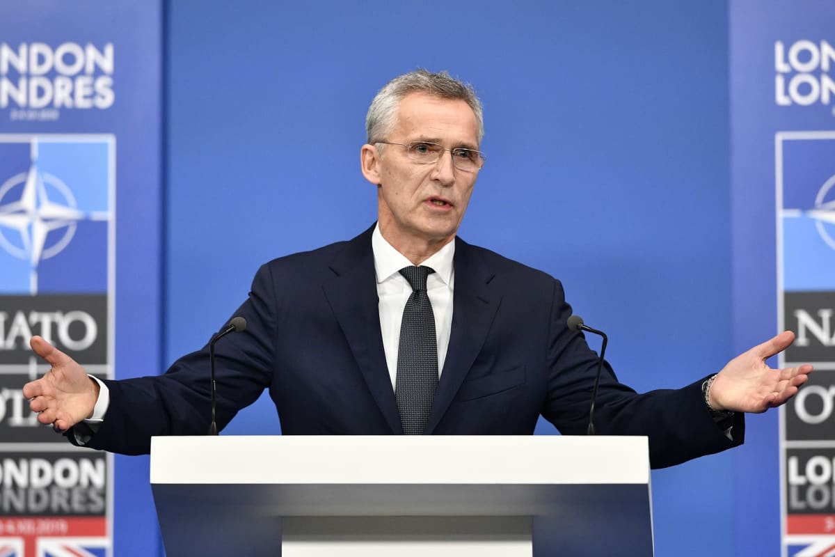 Naton pääsihteeri Jens Stoltenberg.