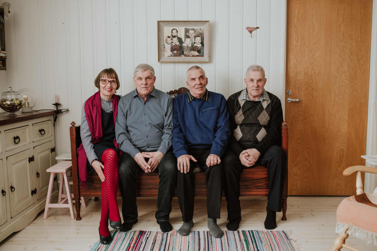 Jouppilan neloset yhteiskuvassa vuonna 2019