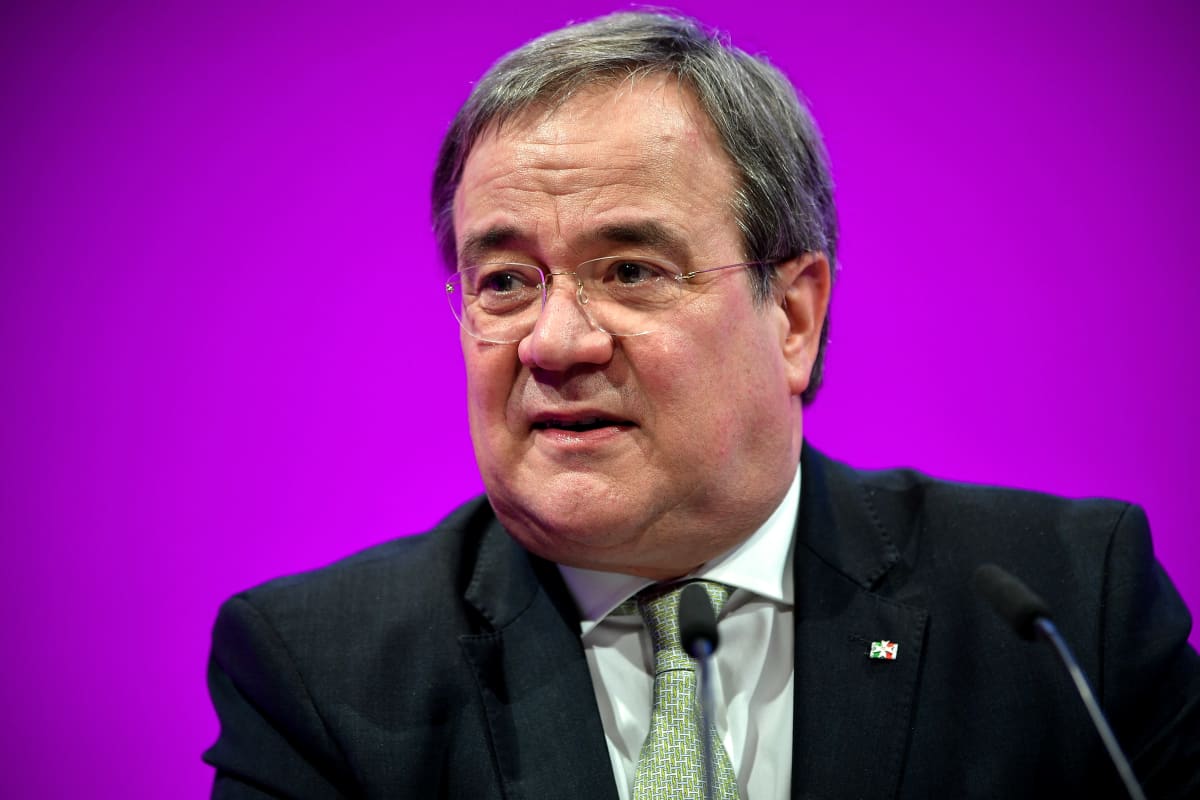 Nordrhein-Westfalenin osavaltion pääministeri Armin Laschet