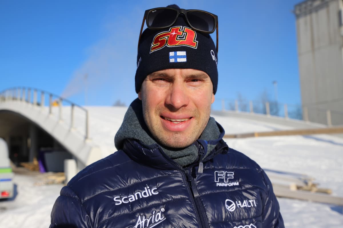 Suomen A-maajoukkueen maastohiihtäjä Lari Lehtonen
