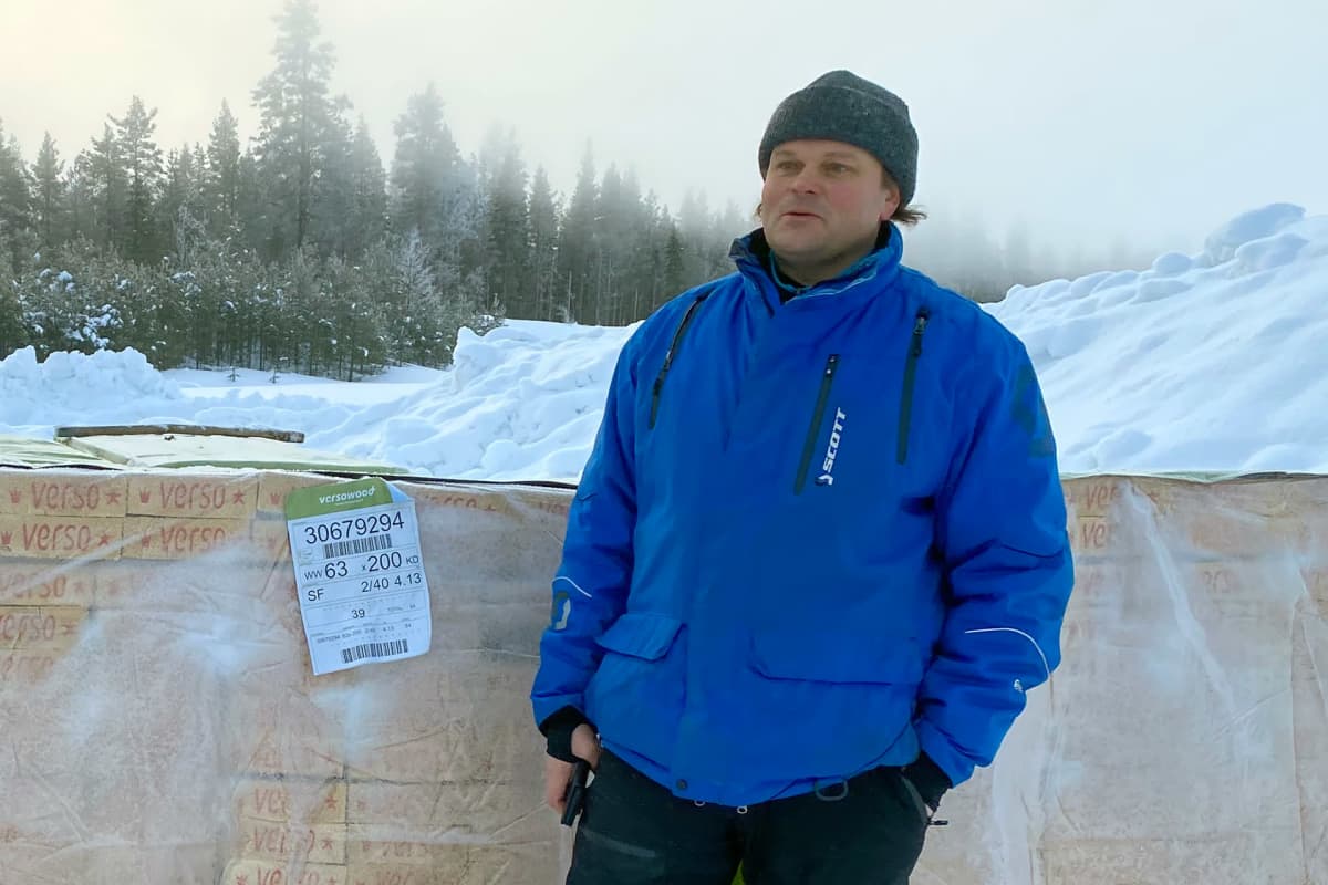 Metsähallituksen kenttäpäällikkö Olli Vainio.