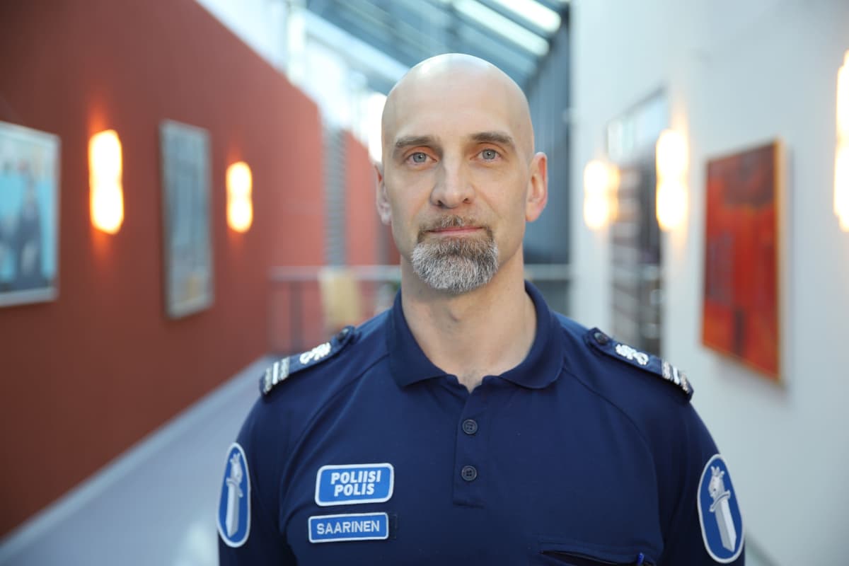 Kaakkois-Suomen poliisilaitoksen komisario Jarno Saarinen.