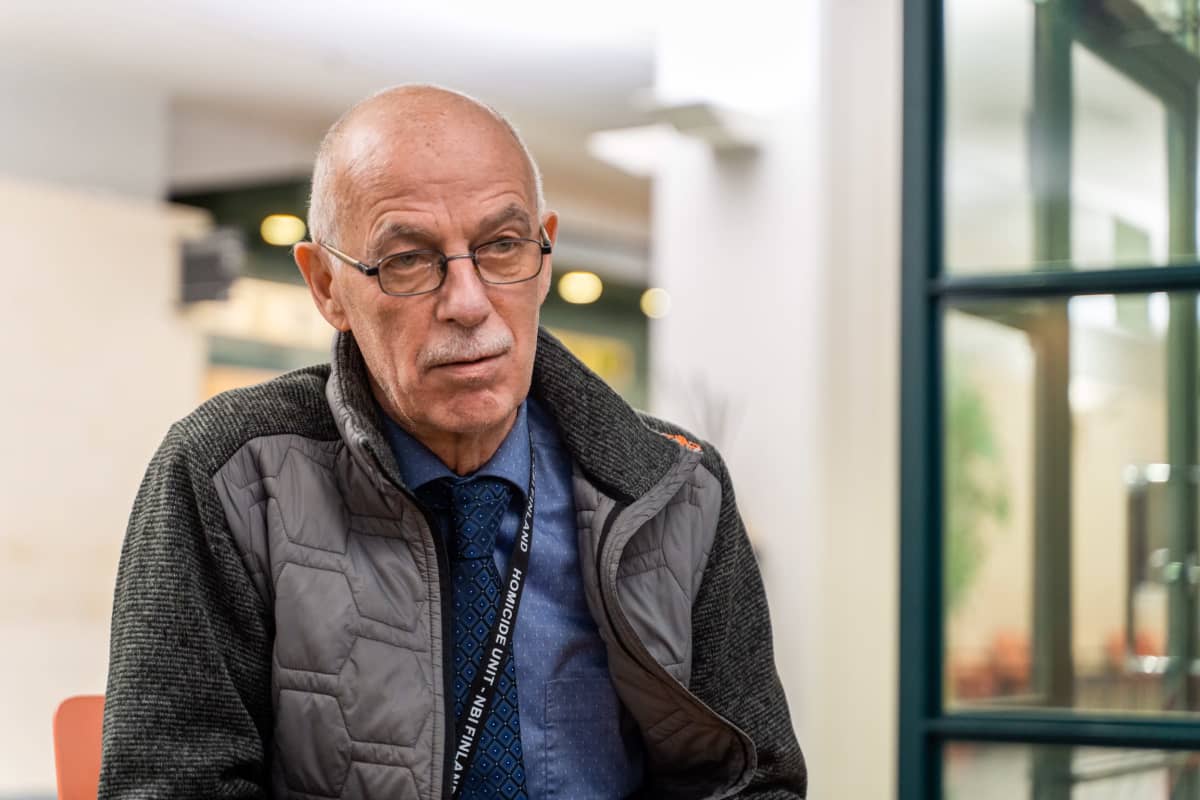 KRP:n rikostutkija Thomas Elfgren.